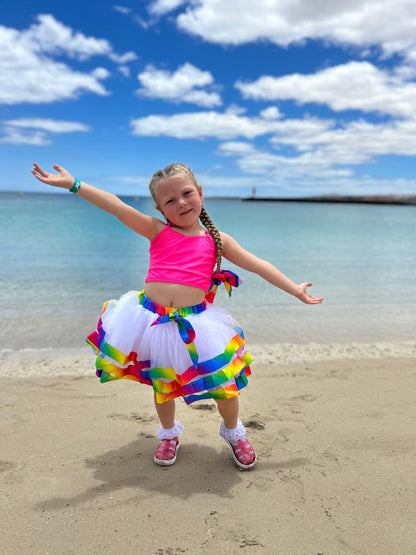 Rainbow Tutu Skirt