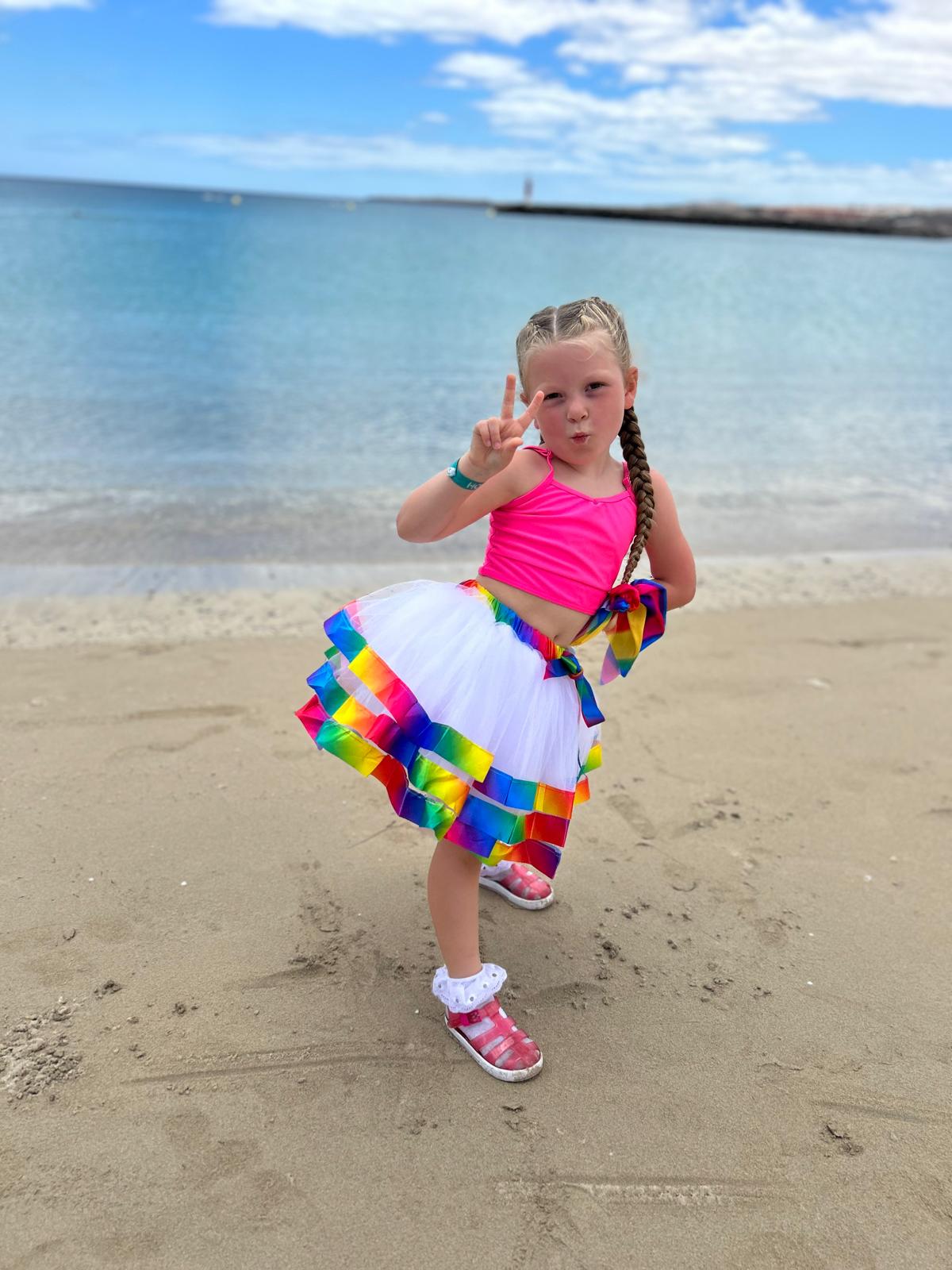 Rainbow Tutu Skirt