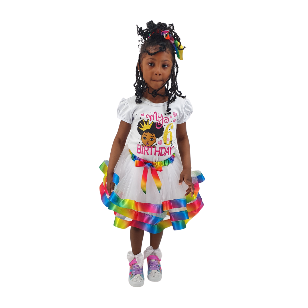 Multicolor store tutu dress