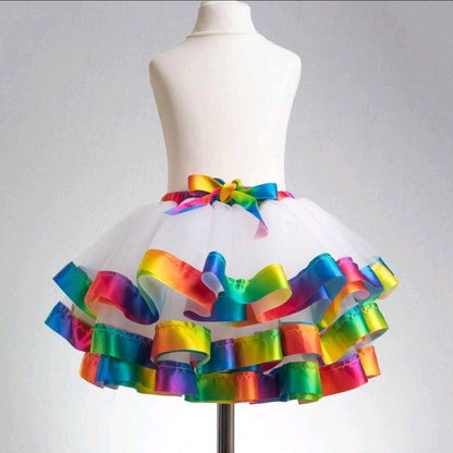 Rainbow Tutu Skirt